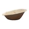Smarty Had A Party 5" Oval Palm Leaf Eco Friendly Disposable Bowls (100 Bowls), 100PK 5215R-CASE - alternate 2